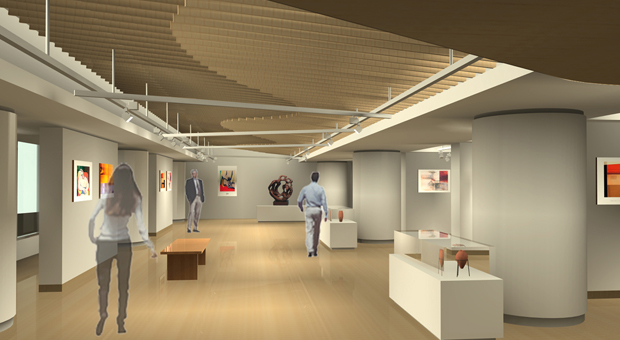 Case Studies: Montclair State University New Art Gallery in Red Hawk Parking Deck Montclair, NJ